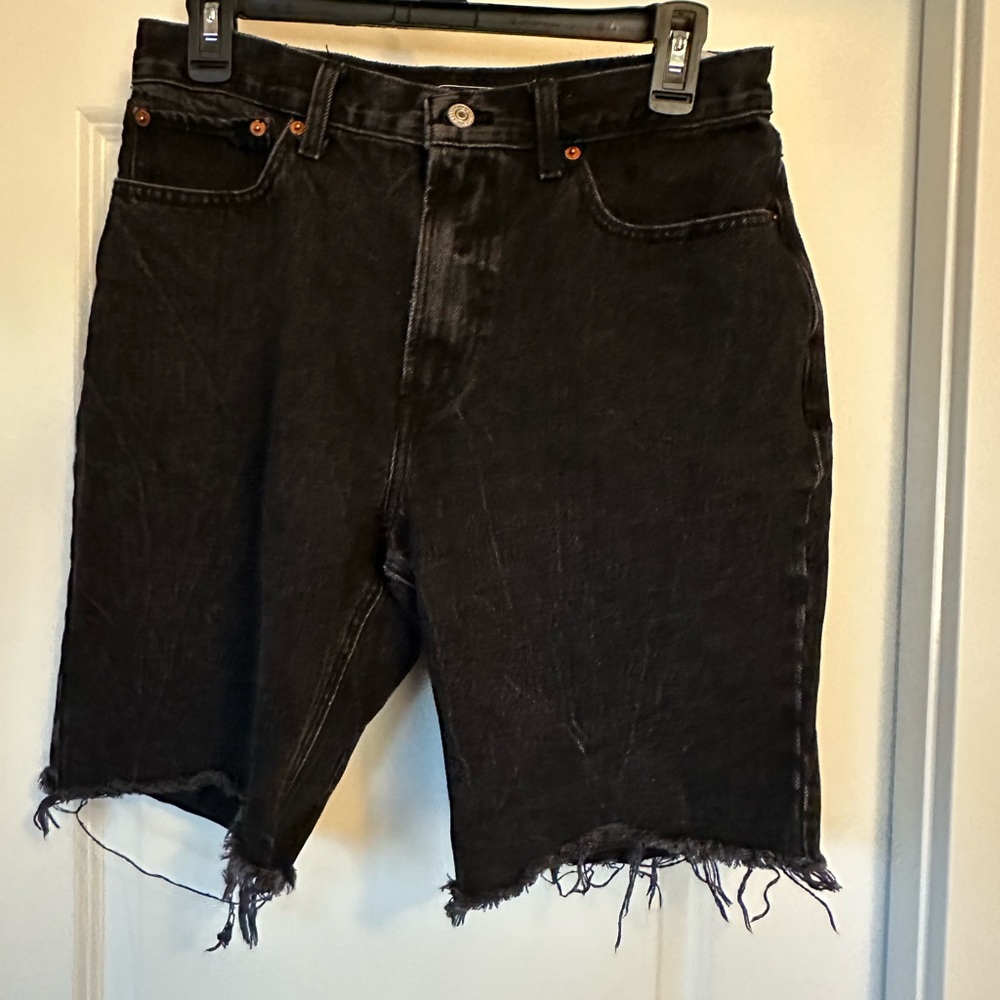 Abercrombie & Fitch High Rise Bermuda Shorts